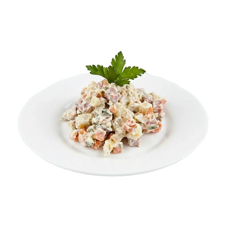 Салат Нам Ням оливье с колбасой 300 гр., пластиковая упаковка