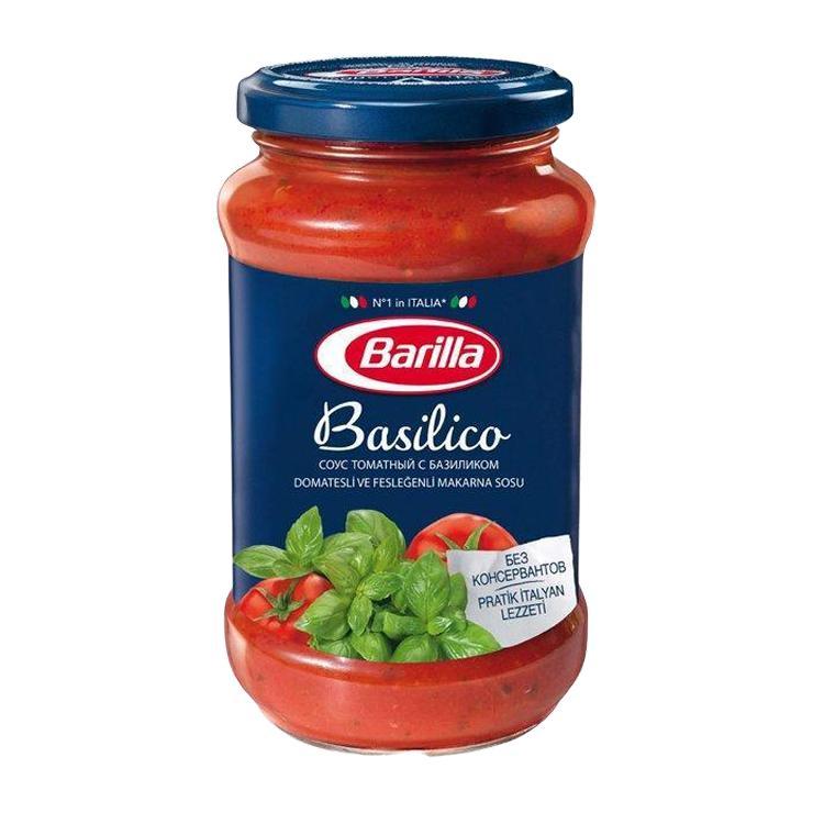 Соус Barilla Basilico томатный с базиликом 400 гр., стекло