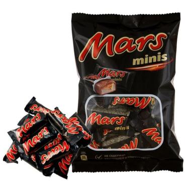 Батончик шоколадный Minis, , Mars, 300 гр., флоу-пак