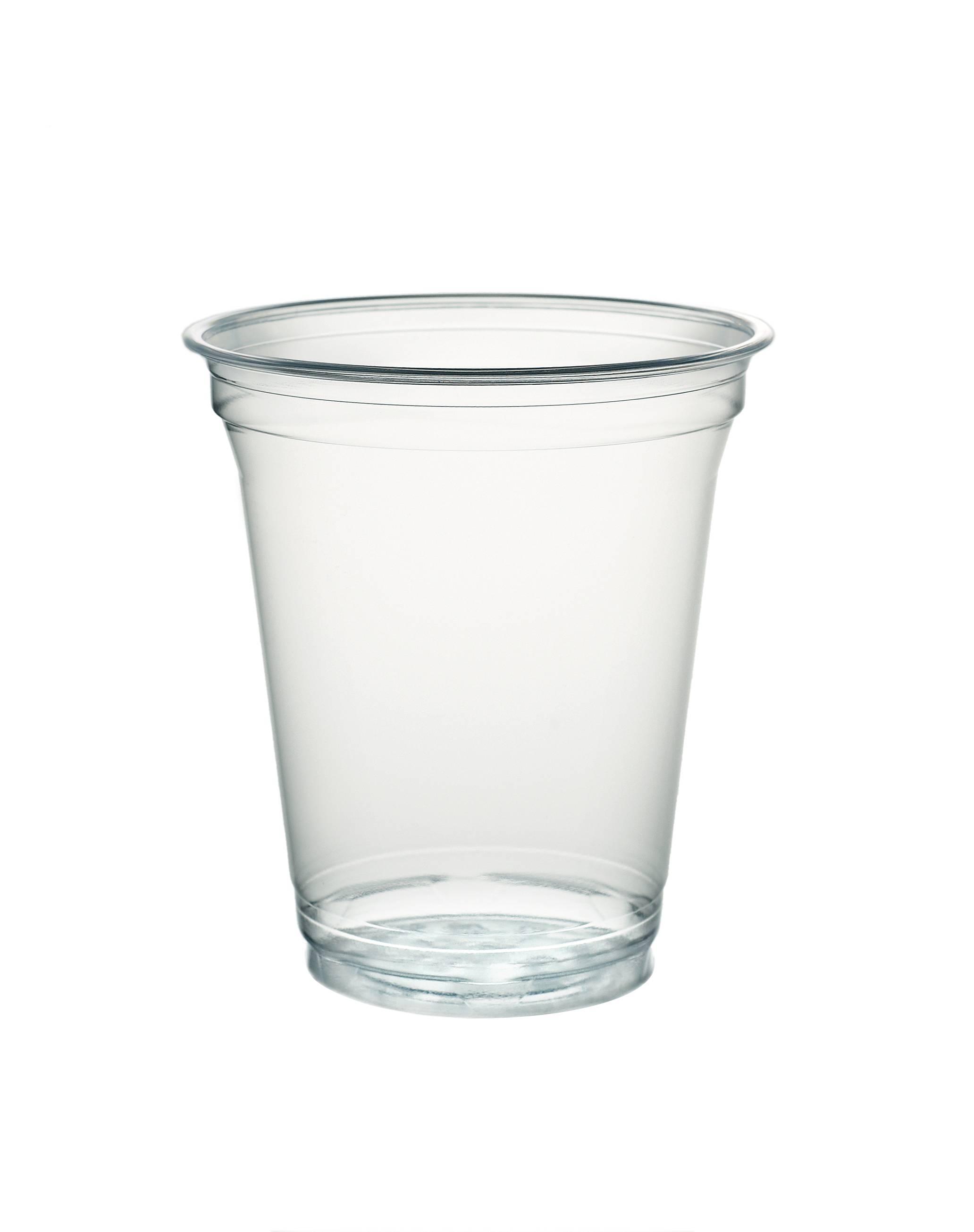 Одноразовый стакан для холодного, 0.3л, d 95мм, h 100мм, прозрачный, шейкер, ПЭТ, 1000 шт