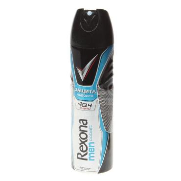 Дезодорант-спрей для мужчин Rexona Cobalt, 150 мл., аэрозольная упаковка