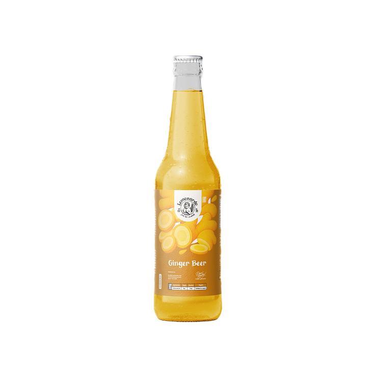 Напиток газированный Lemonardo Ginger Beer имбирь без сахара 330 мл., стекло