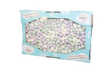 Драже Нева Арахис в сахарной глазури с ароматом ванили 5 кг., картон