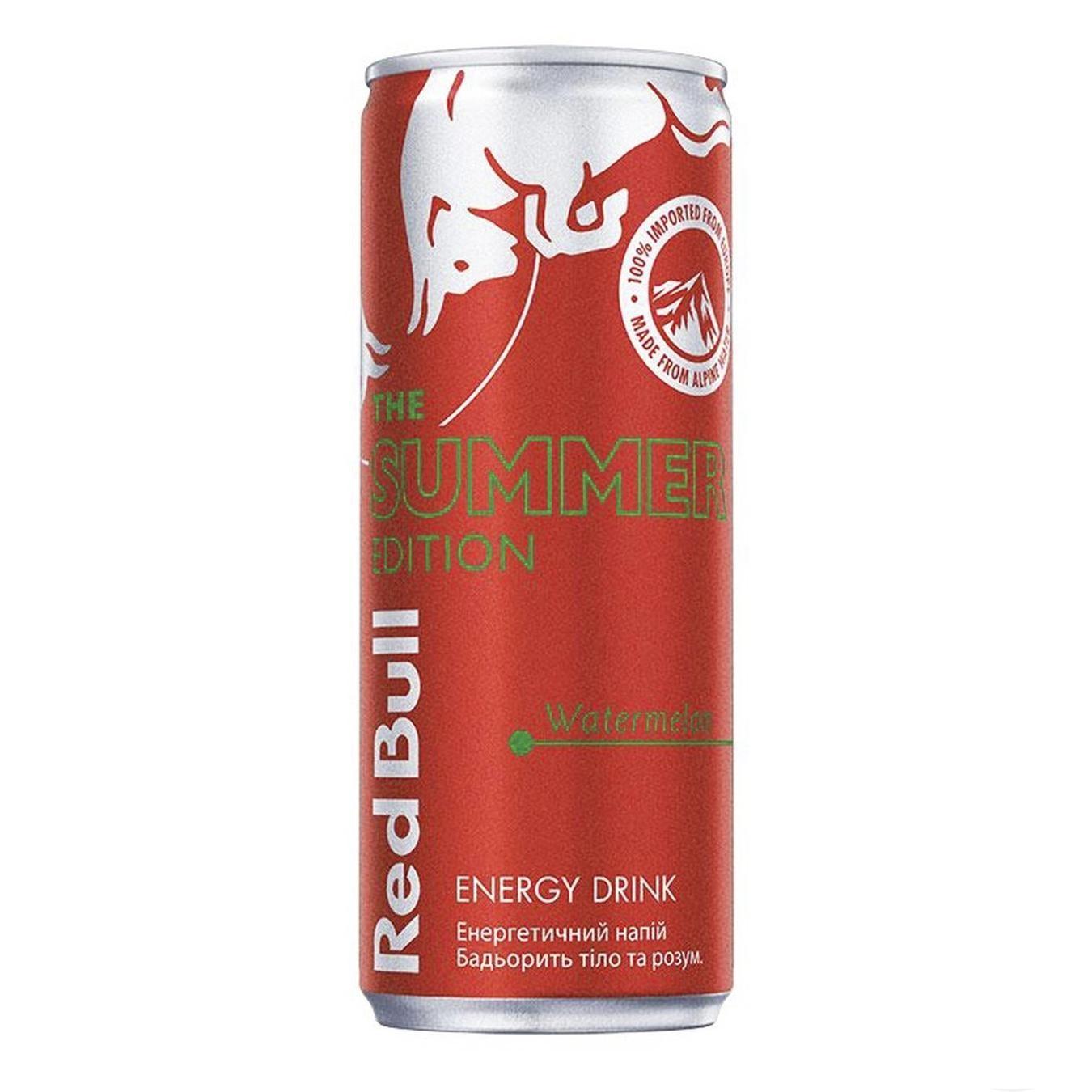 Напиток энергетический Red Bull арбуз 250 мл., ж/б
