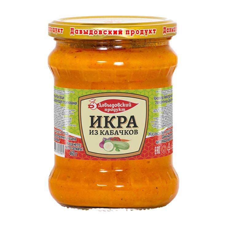 Икра Давыдовский продукт из кабачков 460 гр., стекло