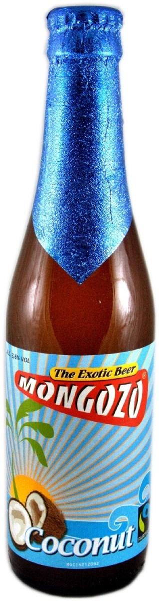 Пиво Mongozo Coconut светлое нефильтрованное пастеризованное 3,6%