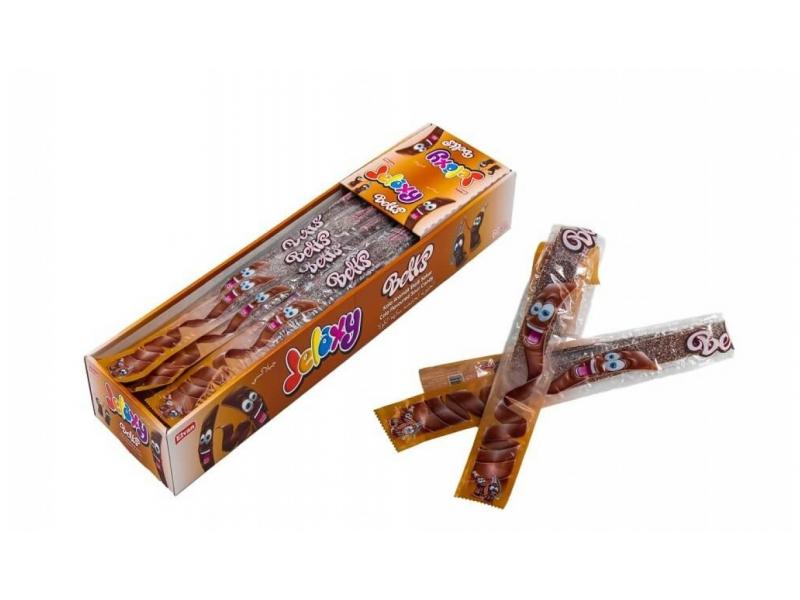 Мармелад жевательный Jelaxy belts кола 15 гр., флоу-пак