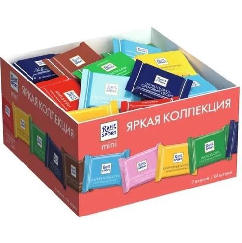 Шоколад Ritter Sport мини ассорти 16,67 гр., флоу-пак