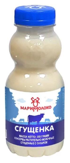 Продукт молокосодержащий сгущенный Маримолоко Сгущенка с сахаром 8,5% 350 гр., ПЭТ