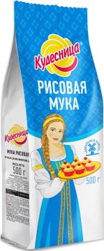 Мука Кудесница Рисовая, 500 гр., бумажная упаковка