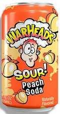 Напиток газированный Warheads Sour Peach soda 355 мл., ж/б