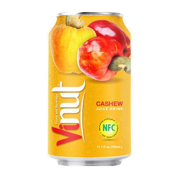 Напиток сокосодержащий Vinut juice drink кешью 330 мл., ж/б