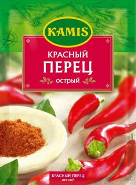 Приправа Kamis перец красный острый, 20 гр., сашет