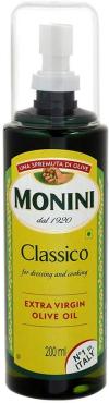 Масло оливковое Monini Classico Extra Vergine нерафинированное, 200 мл., аэрозольная упаковка