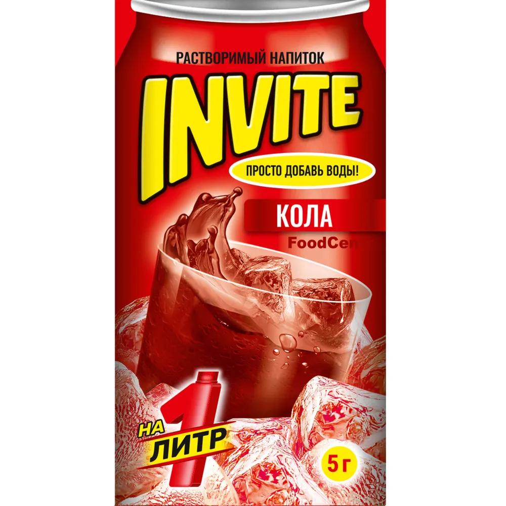 Напиток растворимый Invite Кола 5 гр., саше