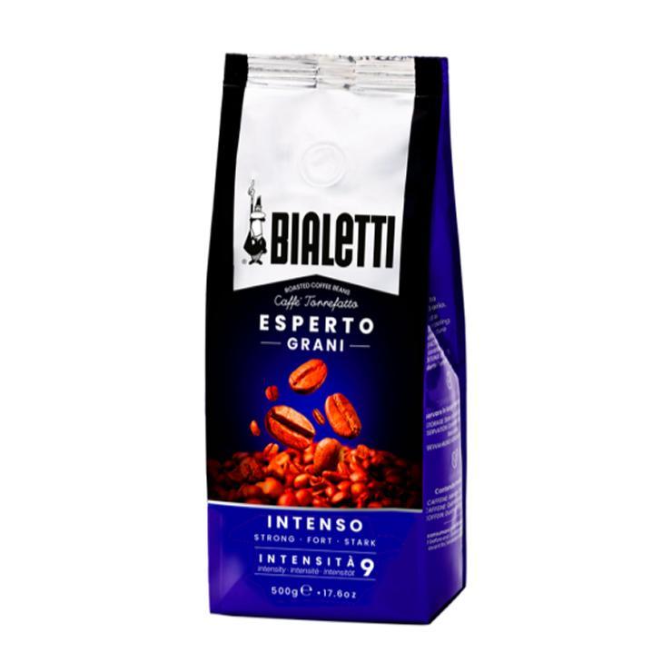 Кофе в зёрнах Bialetti Esperto Moka Intenso 500 гр., флоу-пак