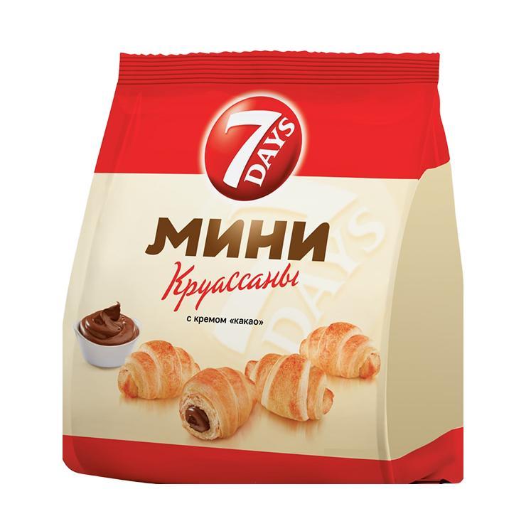 Круассаны 7 Days мини Какао 265 гр., флоу-пак