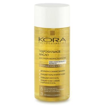 Гидрофильное масло Kora для сухой и возрастной кожи