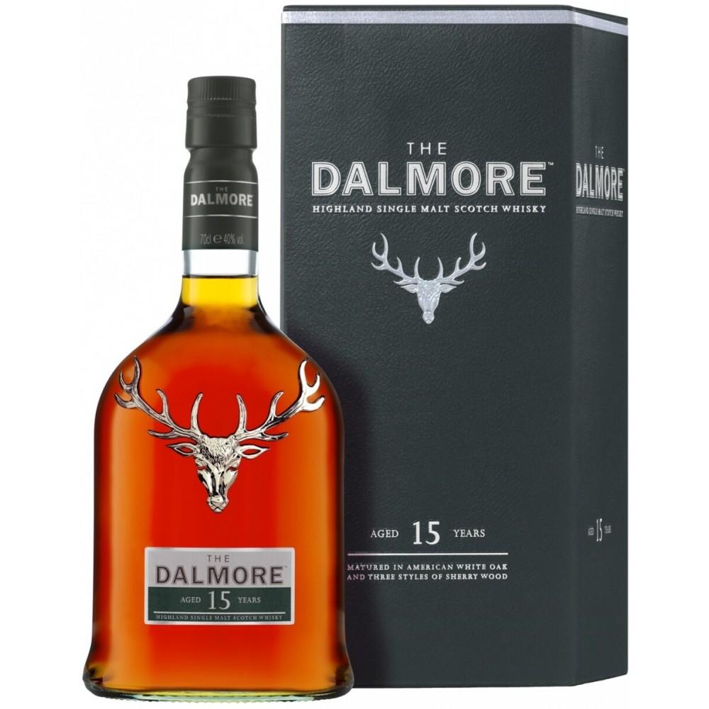 Виски The Dalmore шотландский односолодовый 15 лет 40% 700 мл., стекло