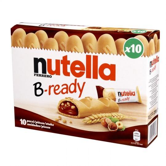 Батончик вафельный Nutella B-ready 220 гр., картон