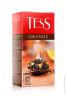 Чай Tess ORANGE черный с добавками, 25 пакетов, 37.5 гр., картон