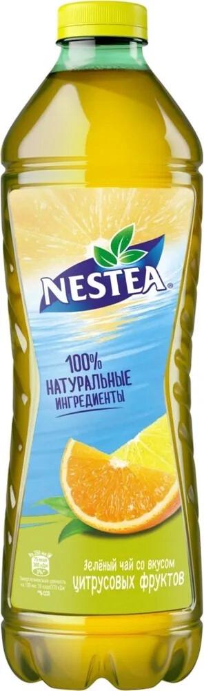 Чай холодный Nestea зелёный со вкусом Цитрусовых фруктов 1.5 л., ПЭТ