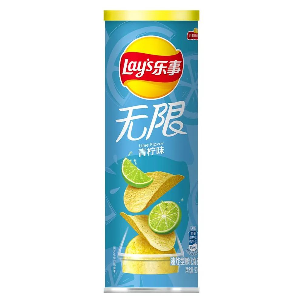 Чипсы Lay's Stax лайм 90 гр., туба