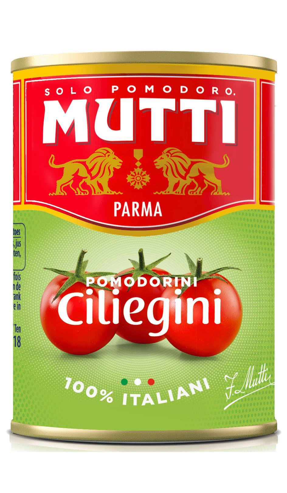 Томаты Mutti черри в томатном соке, 400 гр., ж/б