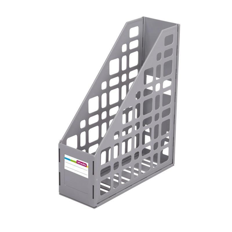 Вертикальный накопитель Attache 85мм сборный 1 отдел.серый ЛТ11