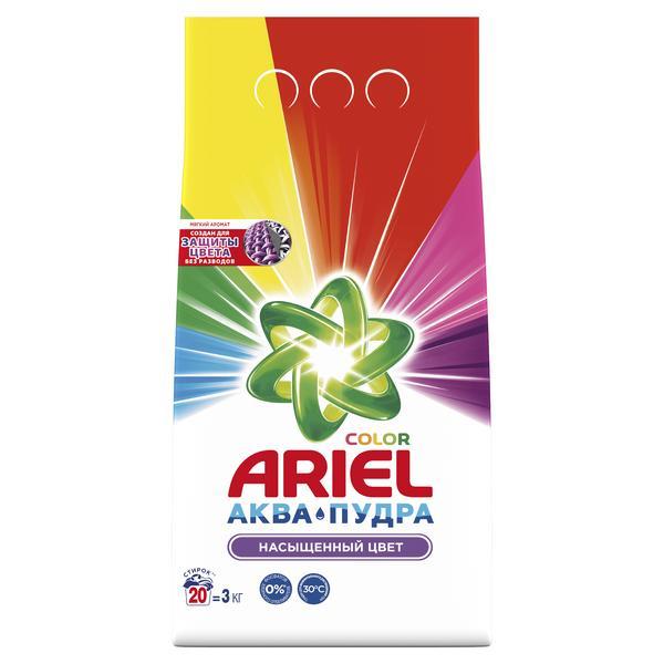 Стиральный порошок Ariel Color автомат 3 кг., флоу-пак