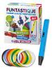 Набор 3D-ручка FUNTASTIQUE XEON (Голубой) PLA-пластик 7 цветов, 670 гр., картон