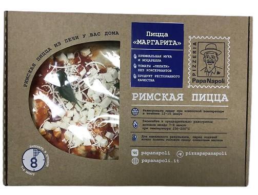 Пицца римская Papa Napoli Маргарита 360 гр., картон