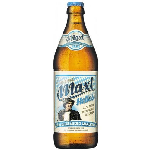 Пиво Maxl helles светлое 5,1% Германия 500 мл., стекло