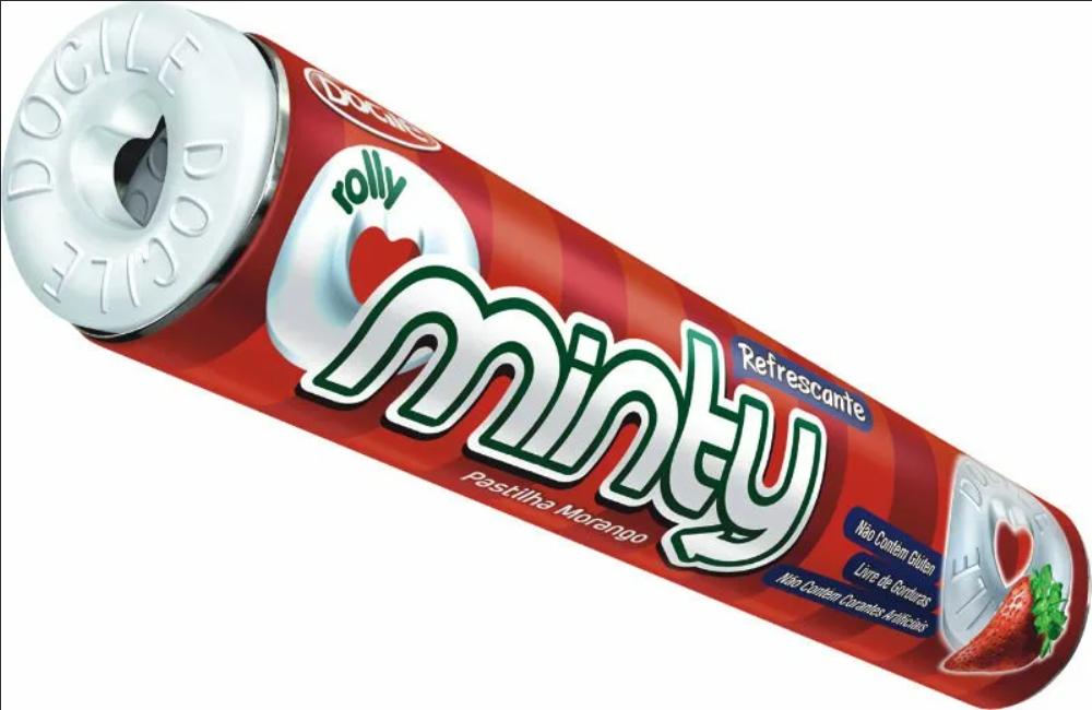 Конфеты DOCILE MINTY FRUIT (Мятные Фрукты) 29 гр., бумага