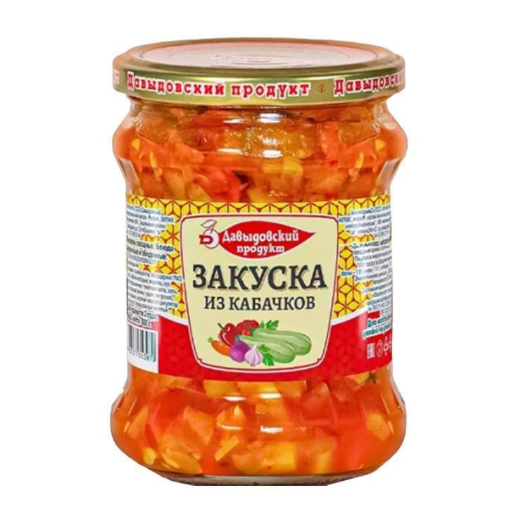 Закуска Давыдовский продукт из кабачков 450 гр., стекло