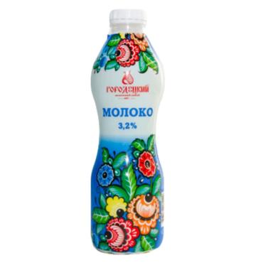 Молоко Городецкий, 3,2%, 900 мл., ПЭТ