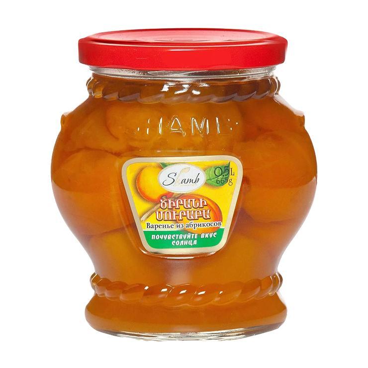 Варенье Shamb из абрикоса 665 гр., стекло