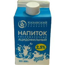 Ацидофилин Молочная Речка 2,5% 500 г