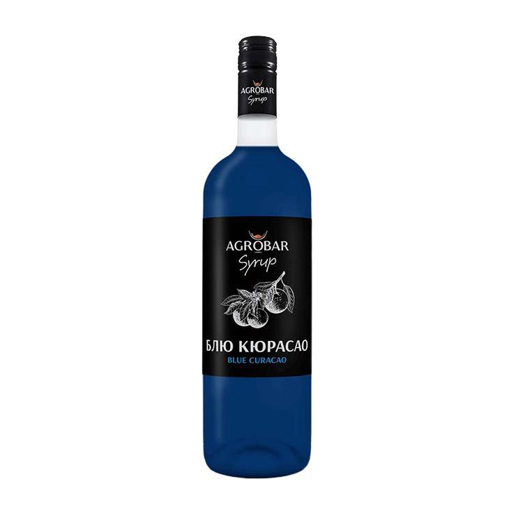 Сироп Agrobar Blue Curacao Блю Кюрасао 1 л., стекло