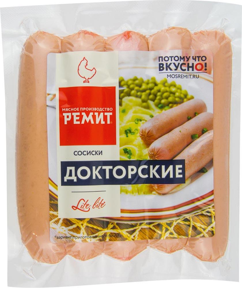 Сосиски Ремит Докторские 480 гр., в/у