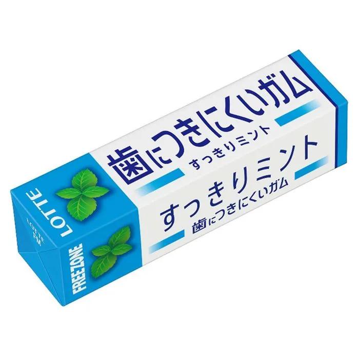 Жевательная резинка Lotte freezone со вкусом ментола, 25,2 гр., обертка