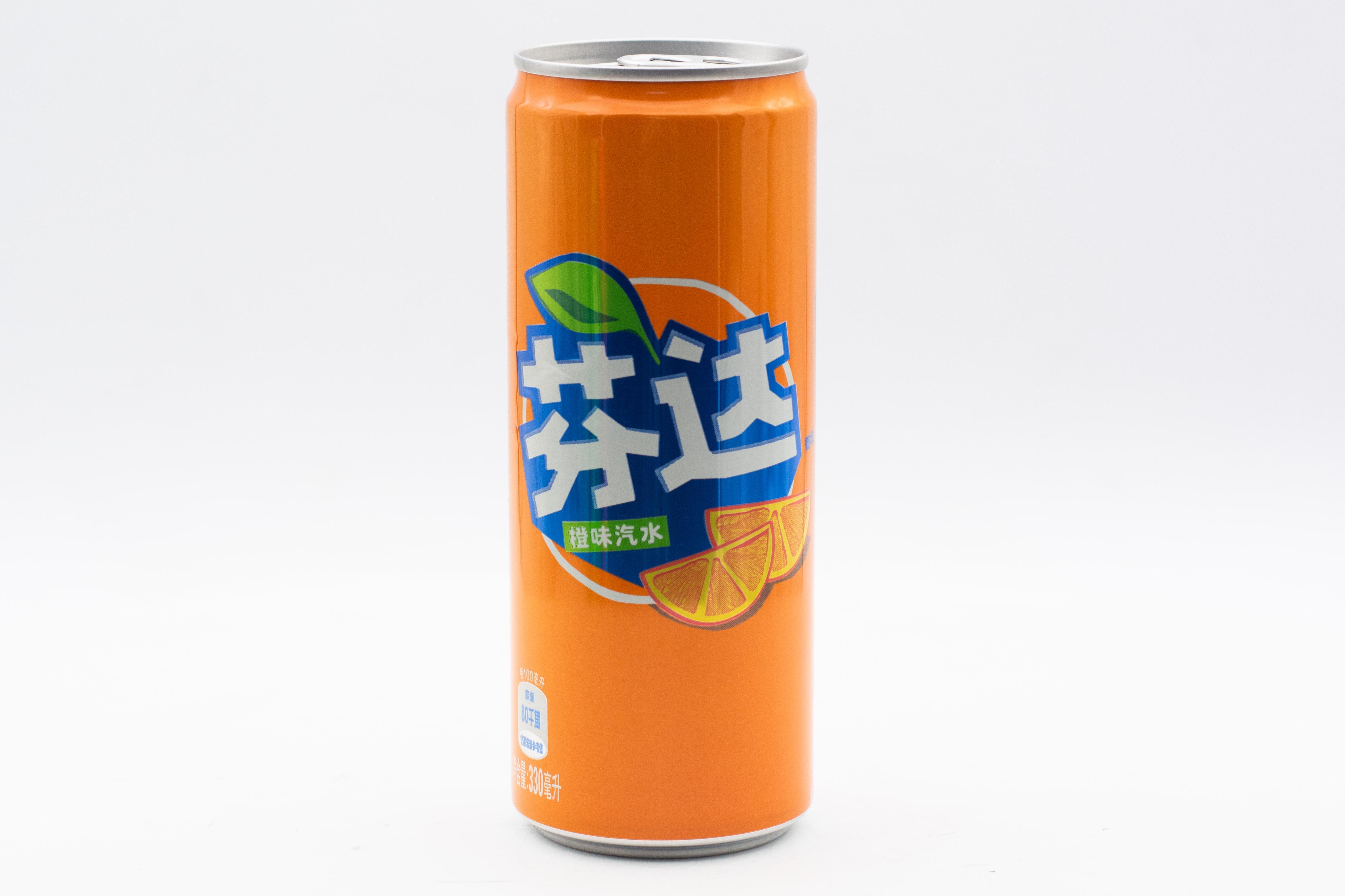Напиток газированный Fanta Китай 330 мл.,  ж/б