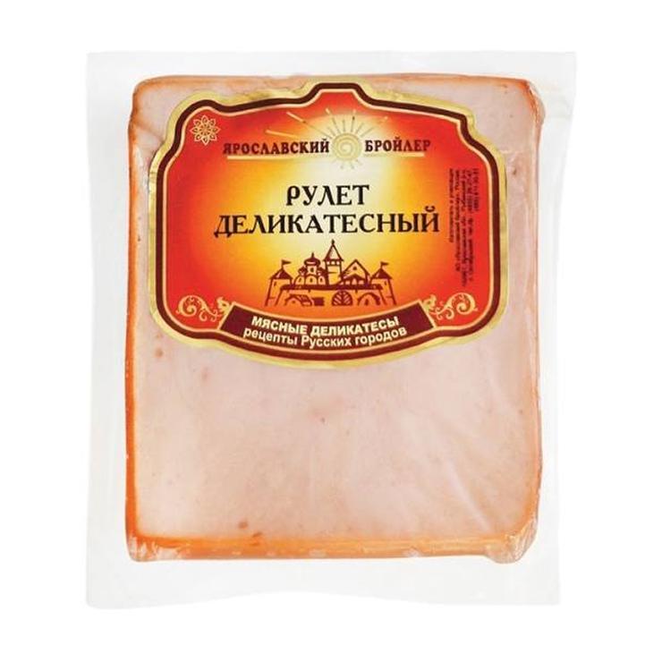 Рулет Ярославский бройлер деликатесный 300 гр., пакет