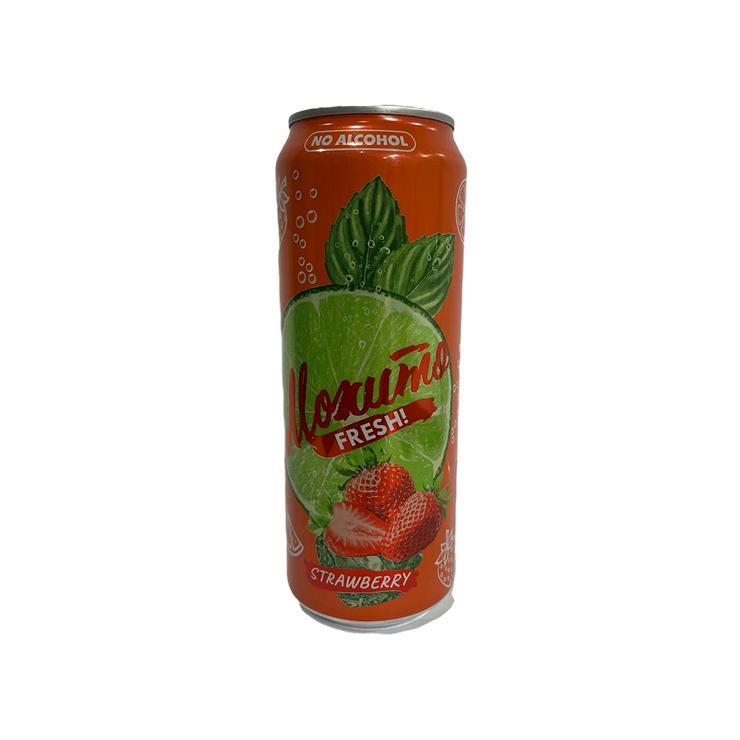 Напиток газированный Мохито fresh клубника освежающий 500 мл., ж/б