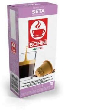 Карсулы  Caffe Tiziano Bonini nes Seta 10 шт. х 5,5 гр., картон