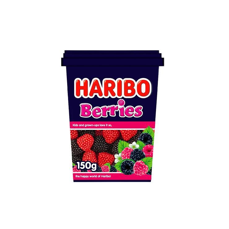 Мармелад жевательный Haribo berries лесные ягоды 150 гр., банка