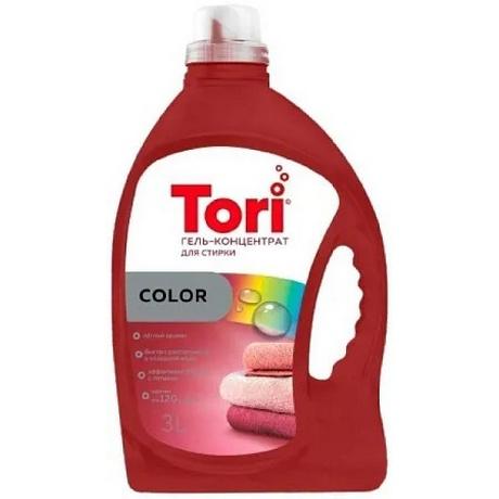 Гель для стирки Tori Color 3 л., флакон