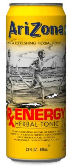 Напиток энергетический Arizona Energy с женьшенем и гуараной 680 мл., ж/б