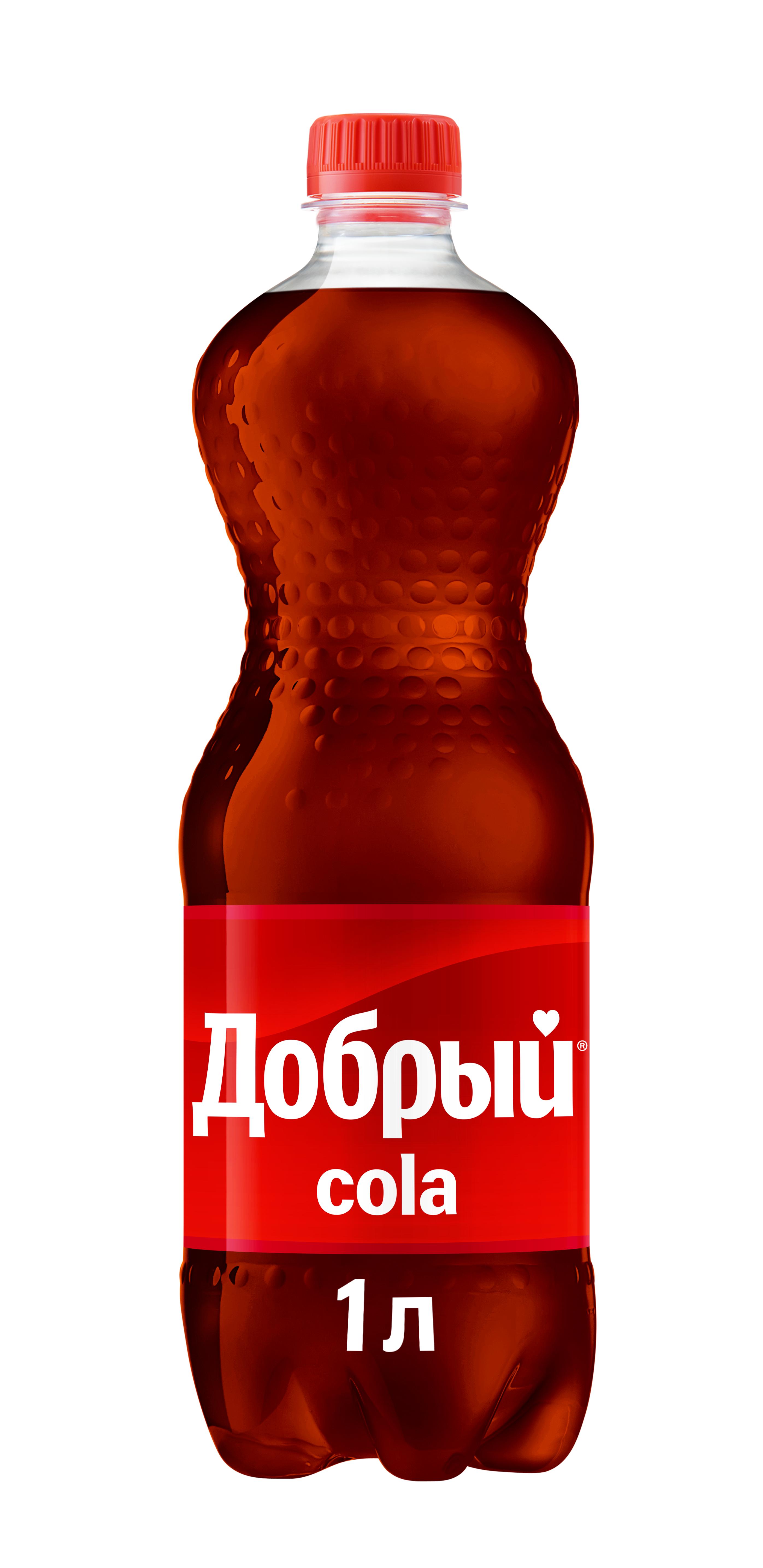Напиток газированный Добрый Кола 1 л., ПЭТ