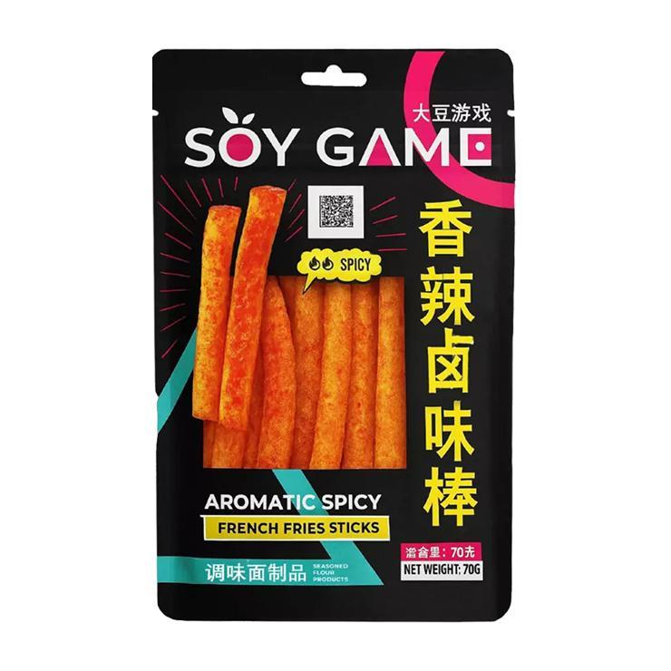 Снек SOY GAME Пряные палочки ароматные 70 гр., саше
